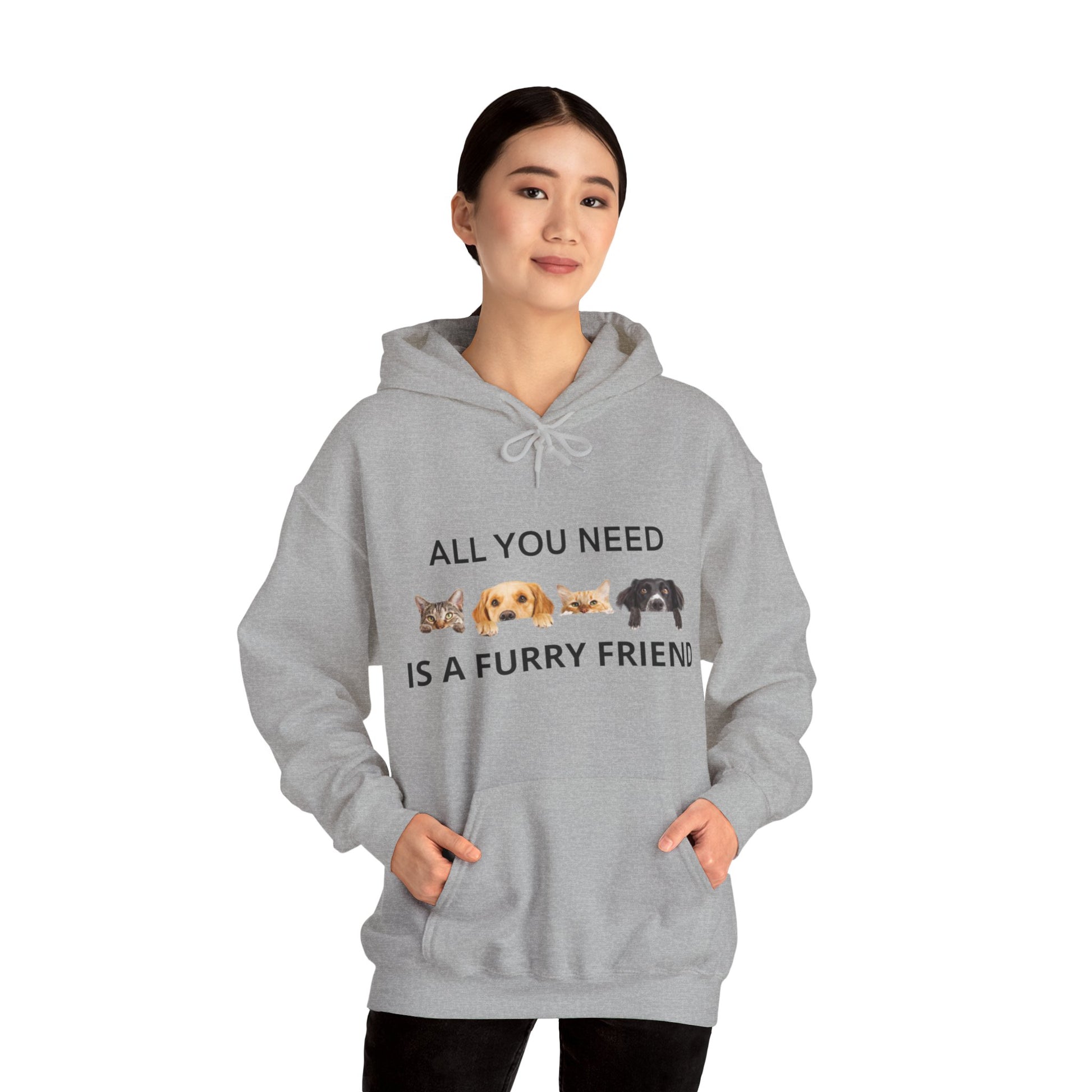 Unisex Furry Love Hoodie