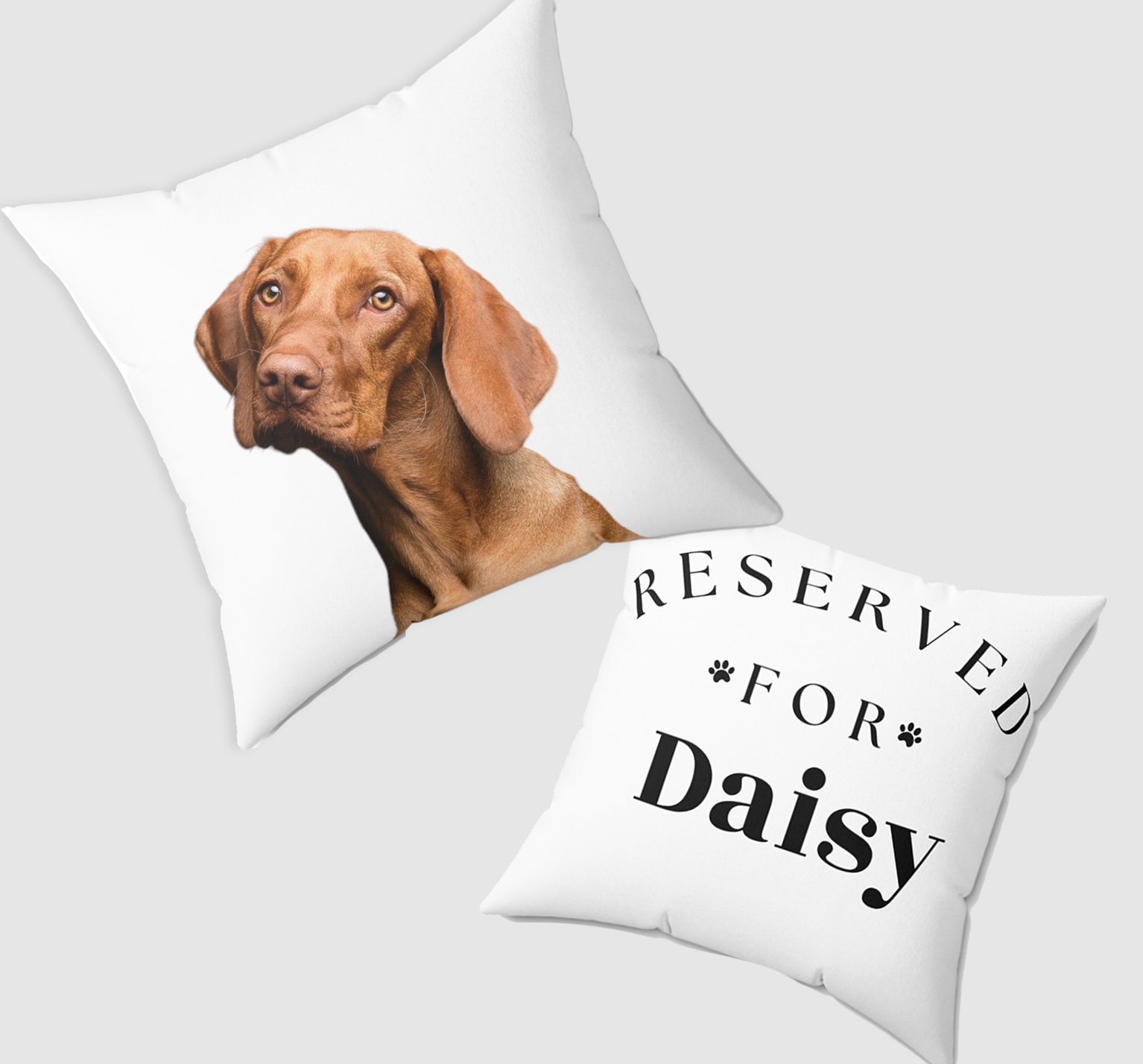 Custom Photo Pillow Reserved – A Reserved Space Filled with Love