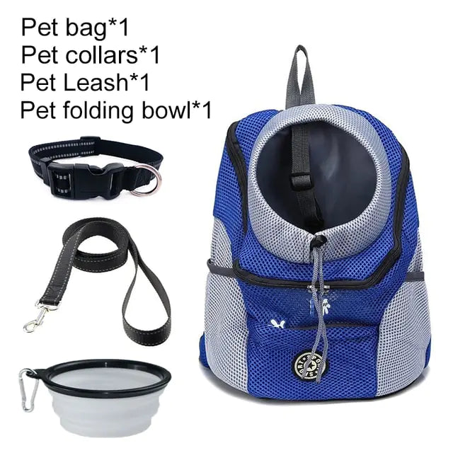 PawPack Adventure Bag Blue Set 1 M for 5-10kg