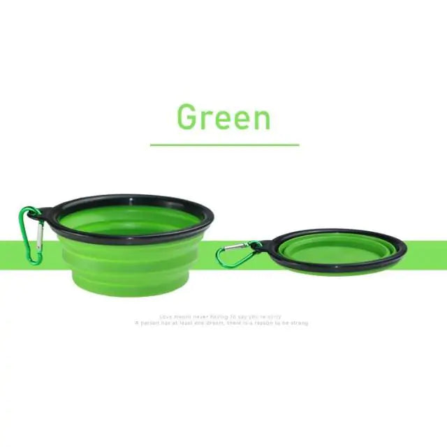 Pet Bowl Green 350ML 1PCS