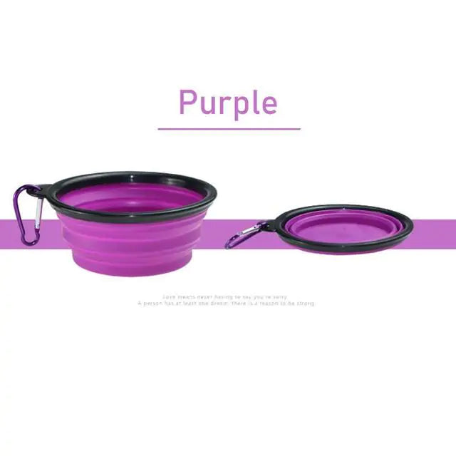 Pet Bowl Purple 350ML 1PCS