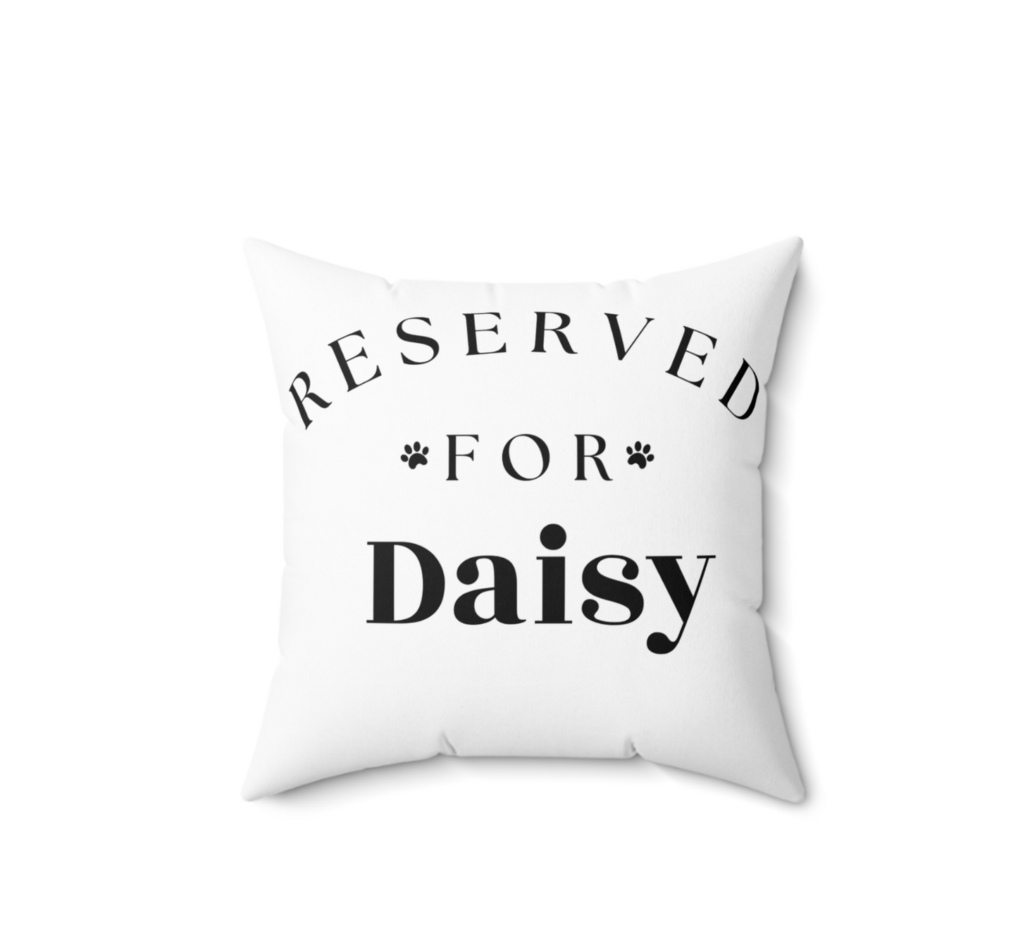 Custom Photo Pillow Reserved – A Reserved Space Filled with Love