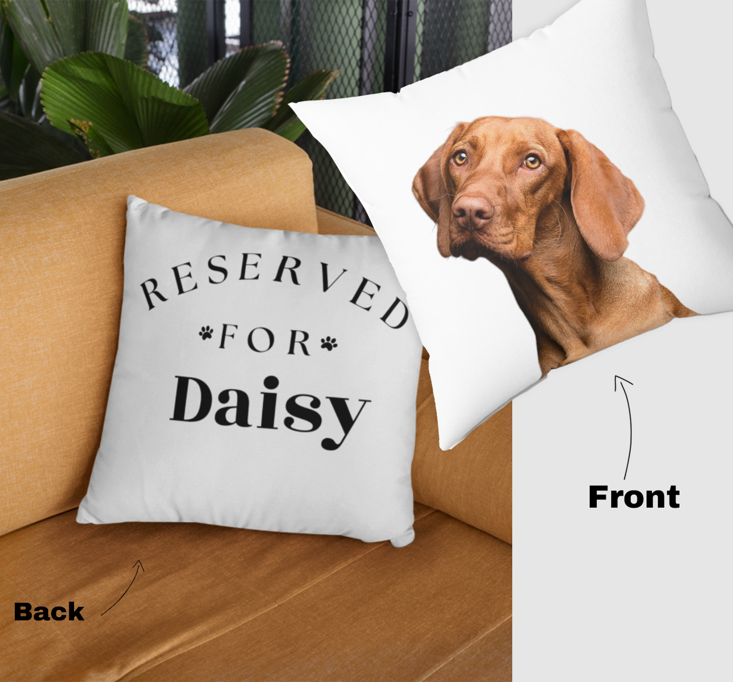 Custom Photo Pillow Reserved – A Reserved Space Filled with Love