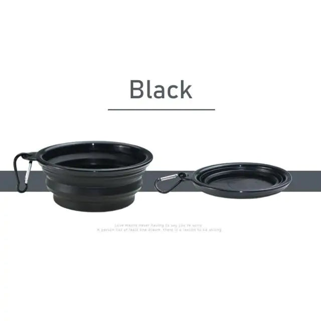 Pet Bowl Black 350ML 1PCS