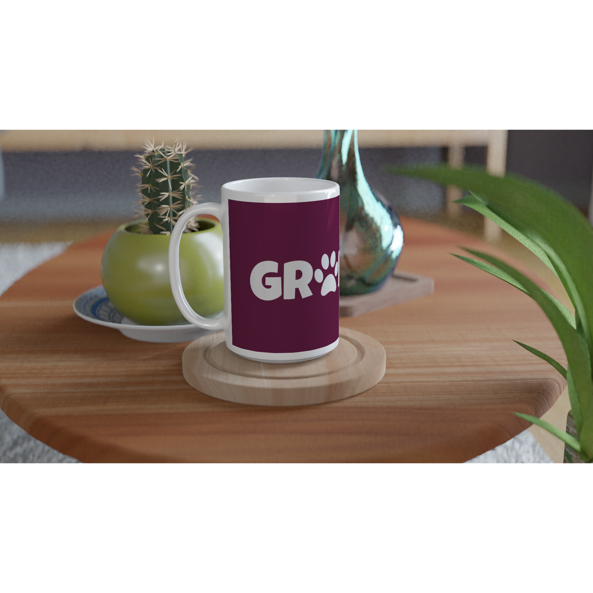 FURRY GRANDMA Ceramic Mug