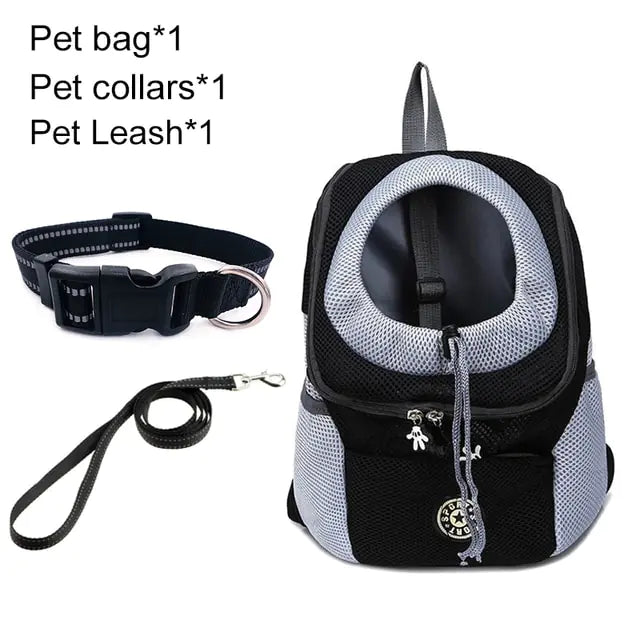 PawPack Adventure Bag Black set M for 5-10kg