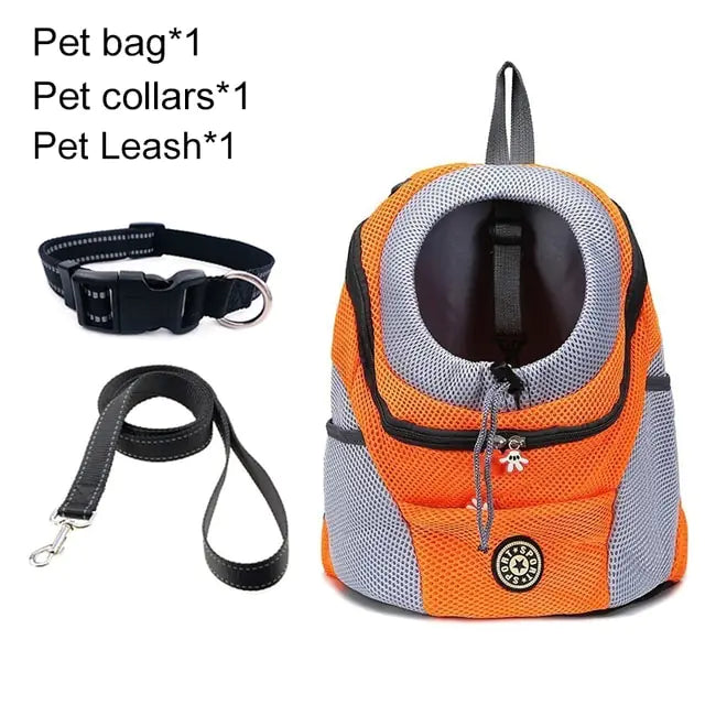 PawPack Adventure Bag Orange Set M for 5-10kg